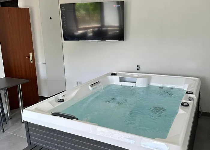 Mit Whirpool, Fasssauna Und Massagesessel - * メーデバッハ